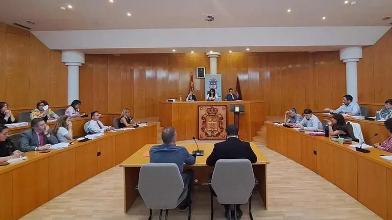 Imagen del pleno de San Andrés del Rabanedo.
