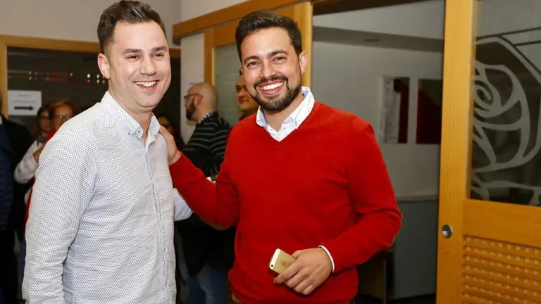 Cendón y Diego Moreno, durante las últimas primarias vividas entre ambos. Foto: Campillo