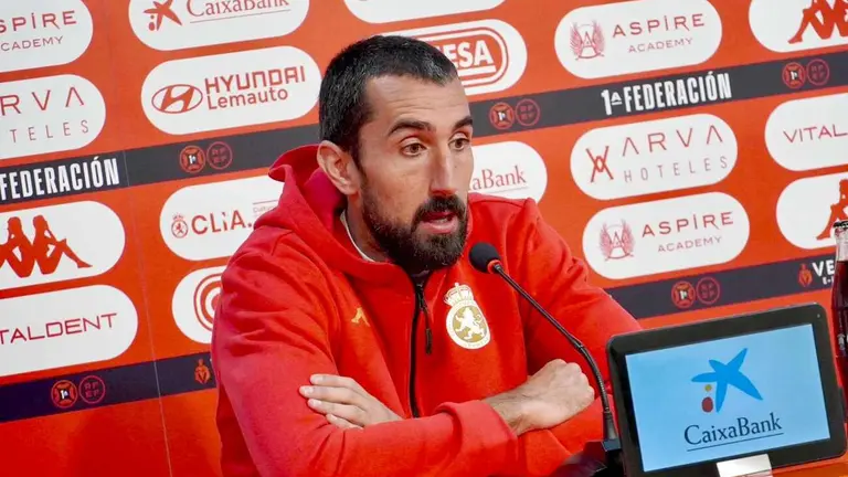 Sergi Maestre, durante su rueda de prensa.