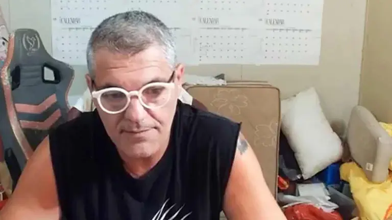 Frank Cuesta, durante el vídeo grabado con sus confesiones.