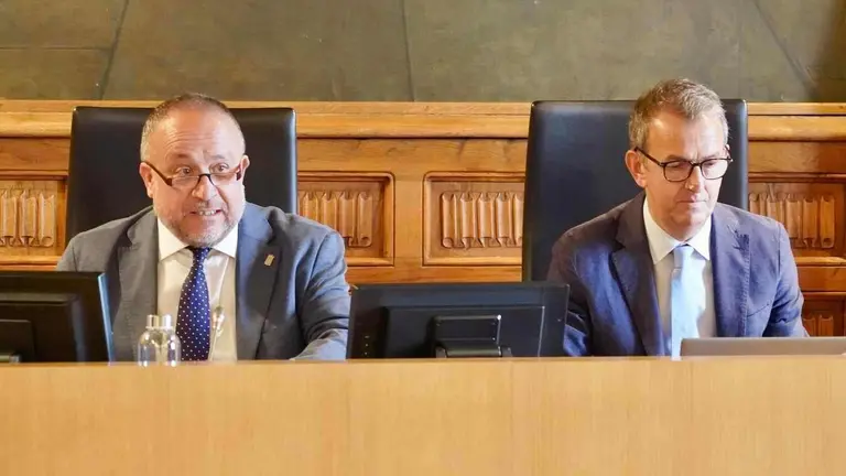Pleno Ordinario en la Diputación, institución que según ha matizado este martes mantiene una "deuda cero".