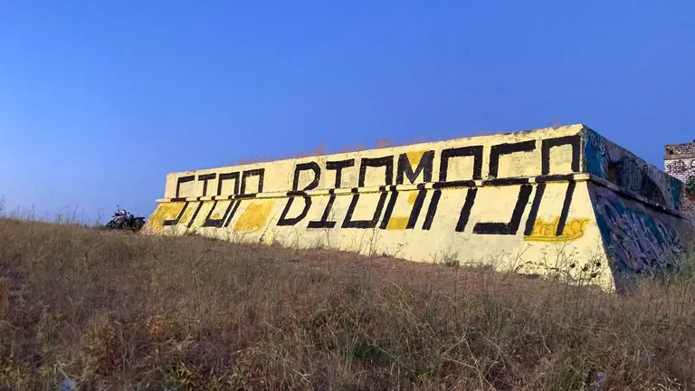 Las protestas contra la planta de biomasa en Puente Castro ha llegado a diferentes puntos de la ciudad.