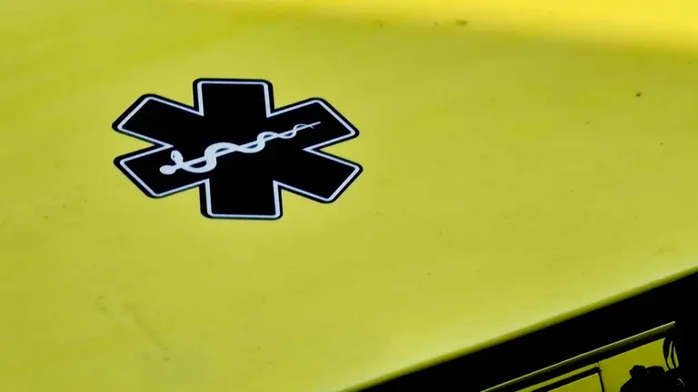 Imagen de una ambulancia de Emergencias Sacyl.