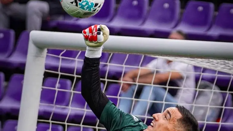 Badia, en Zorrilla este domingo.