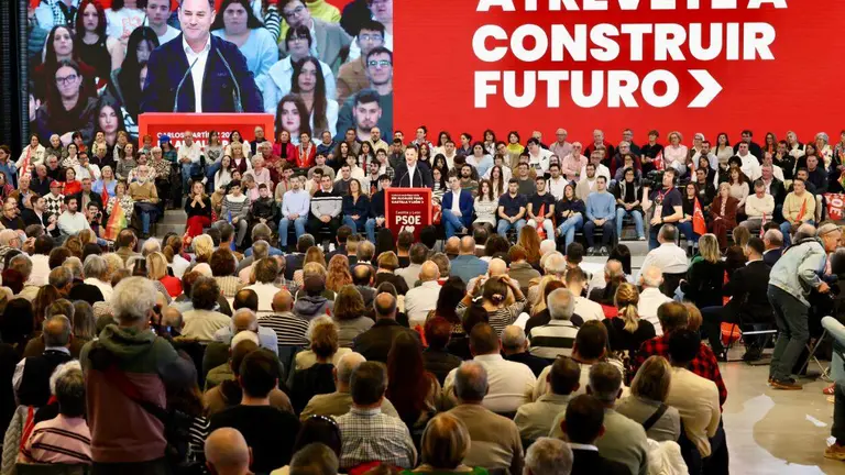 Imagen del cónclave socialista en León. Foto: Campillo