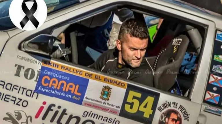 El piloto berciano Carlos Vecín. Foto: Escudería Team Repauto