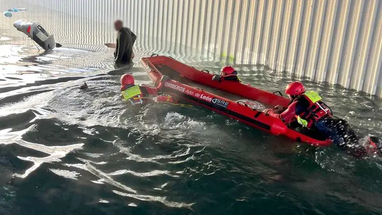 Rescate en San Andr&eacute;s del Rabanedo (1)