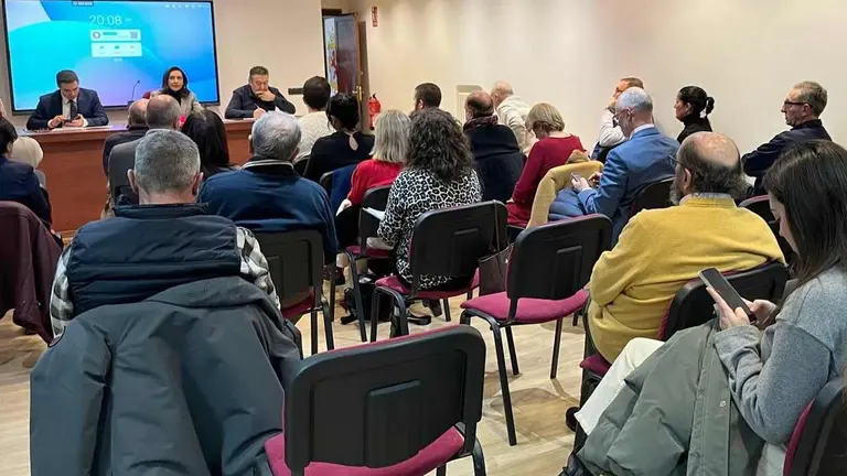 Un instante del consejo general celebrado en la tarde de este jueves.