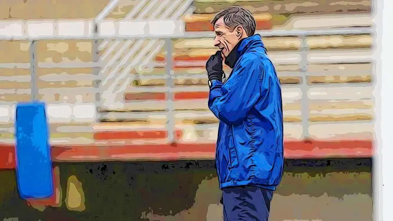 'Cuco' Ziganda, entrenador de la Cultural y Deportiva Leonesa