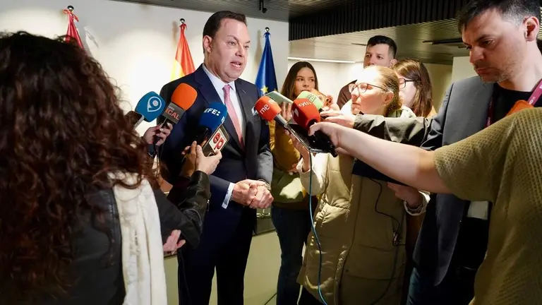 El director general de la Fundaci&oacute;n Obra Social de Castilla y Le&oacute;n (Fundos), Jos&eacute; Mar&iacute;a Viejo, presenta la memoria anual de actividades del a&ntilde;o 2025