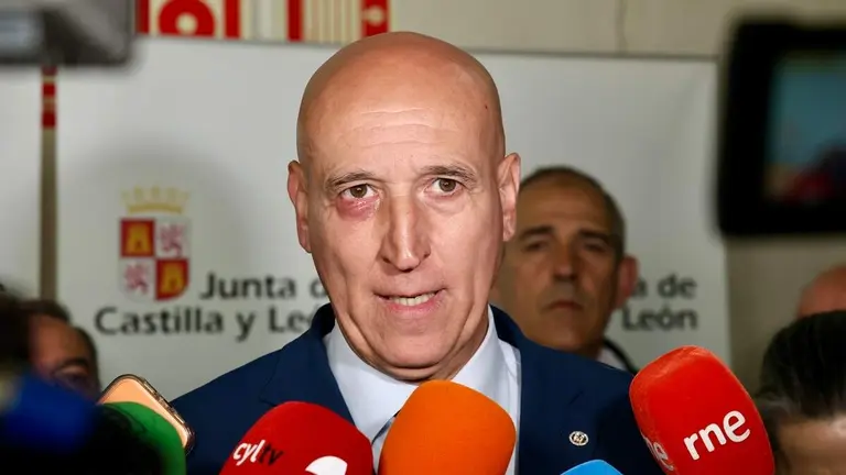 Jos&eacute; Antonio Diez, este mi&eacute;rcoles, durante una comparecencia p&uacute;blica. Foto: Campillo