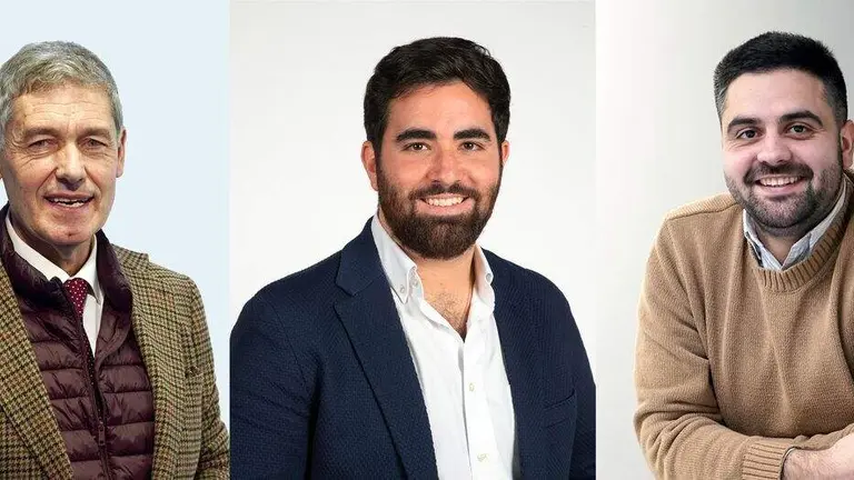 Los procuradores del Grupo Popular, Jos&eacute; Mar&iacute;a Eiros (I) y &Aacute;ngel Porras (C), junto al socialista Diego Vallejo, conformar&aacute;n la mesa de edad que inaugurar&aacute; la XII legislatura el pr&oacute;ximo 14 de abril en la sesi&oacute;n de constituci&oacute;n de las nuevas Cortes.