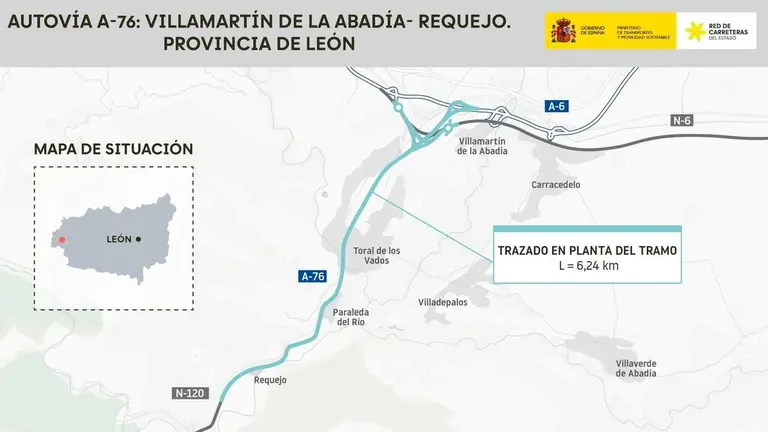 Imagen del tramo al que afecta la actuaci&oacute;n.