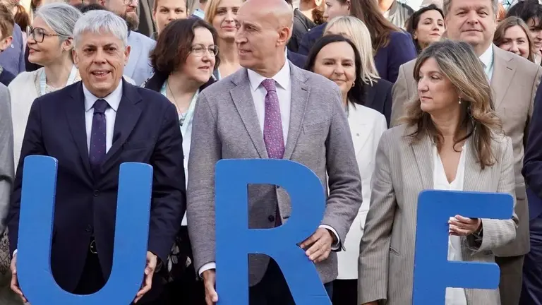 La rectora de la Universidad de Le&oacute;n, Nuria Gonz&aacute;lez, preside la inauguraci&oacute;n &lsquo;Review week&rsquo; de la alianza Eureca-Pro, tras la que los nueve rectores de las universidades que la integran firman un acuerdo en materia formativa