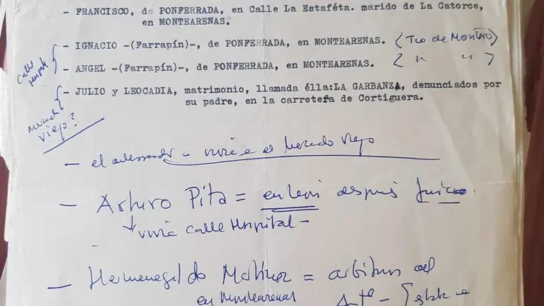 Documento Barcia Los Garbanzos