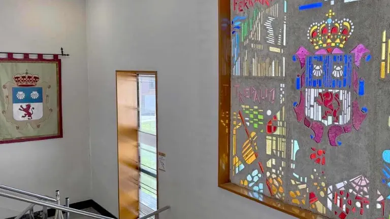 Imagen del interior del Ayuntamiento de San Andr&eacute;s del Rabanedo.