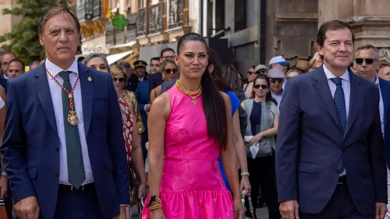 El presidente de la Junta de Castilla y Le&oacute;n, Alfonso Fern&aacute;ndez Ma&ntilde;ueco, asiste a los actos con motivo de la Festividad de Santa Mar&iacute;a de la Vega, patrona de Salamanca
