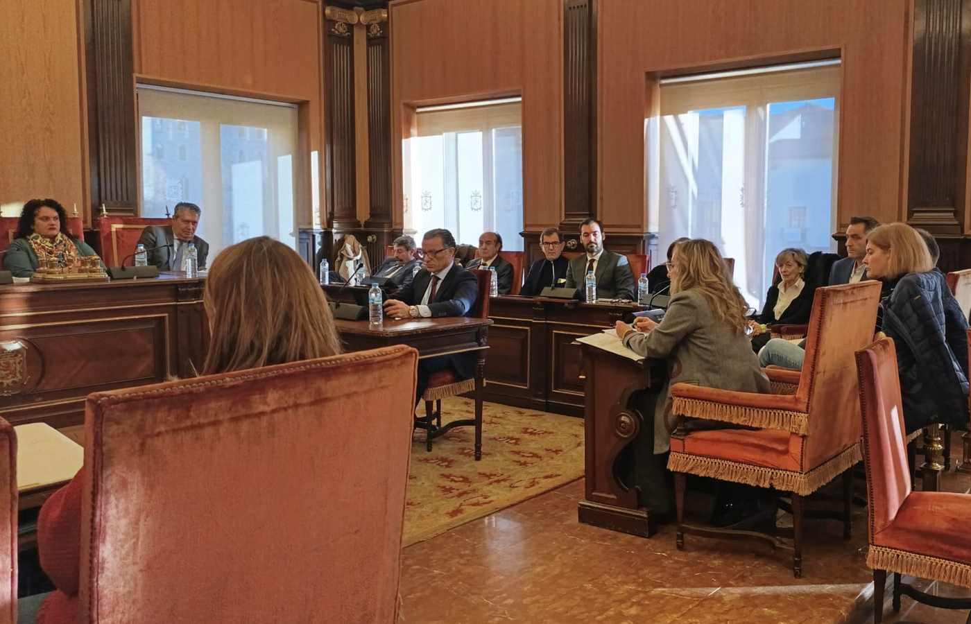 Blanca Herreros, en su intervención.
