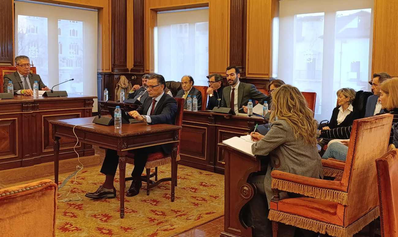 David Fernández, durante su segundo turno de intervención.