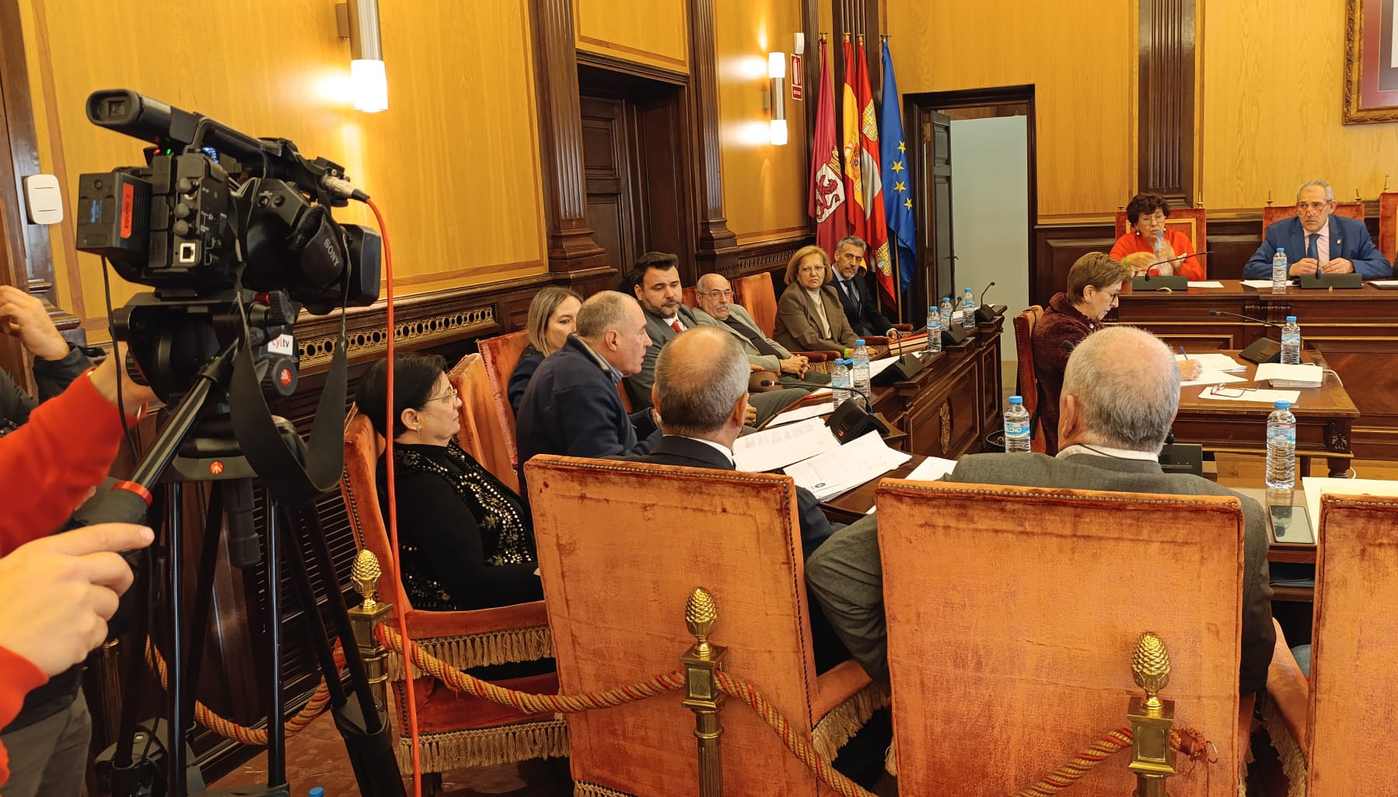 López Sendino, durante su intervención.