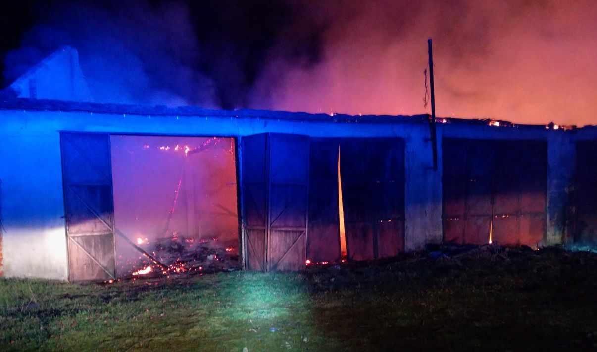 Un incendio en Viloria obliga a la Guardia Civil a salvar un rebaño de cabras.