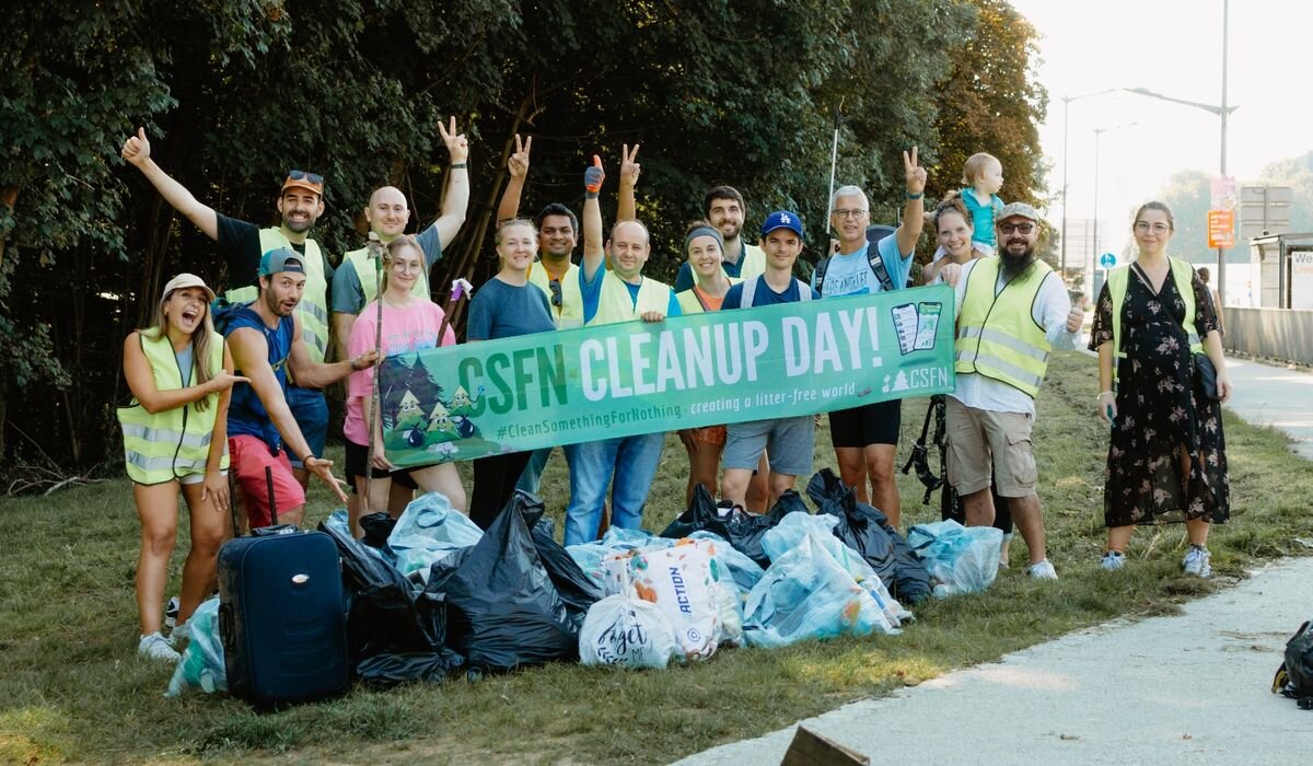 Una recogida de 'Clean Something For Nothing' finalizada con éxito.