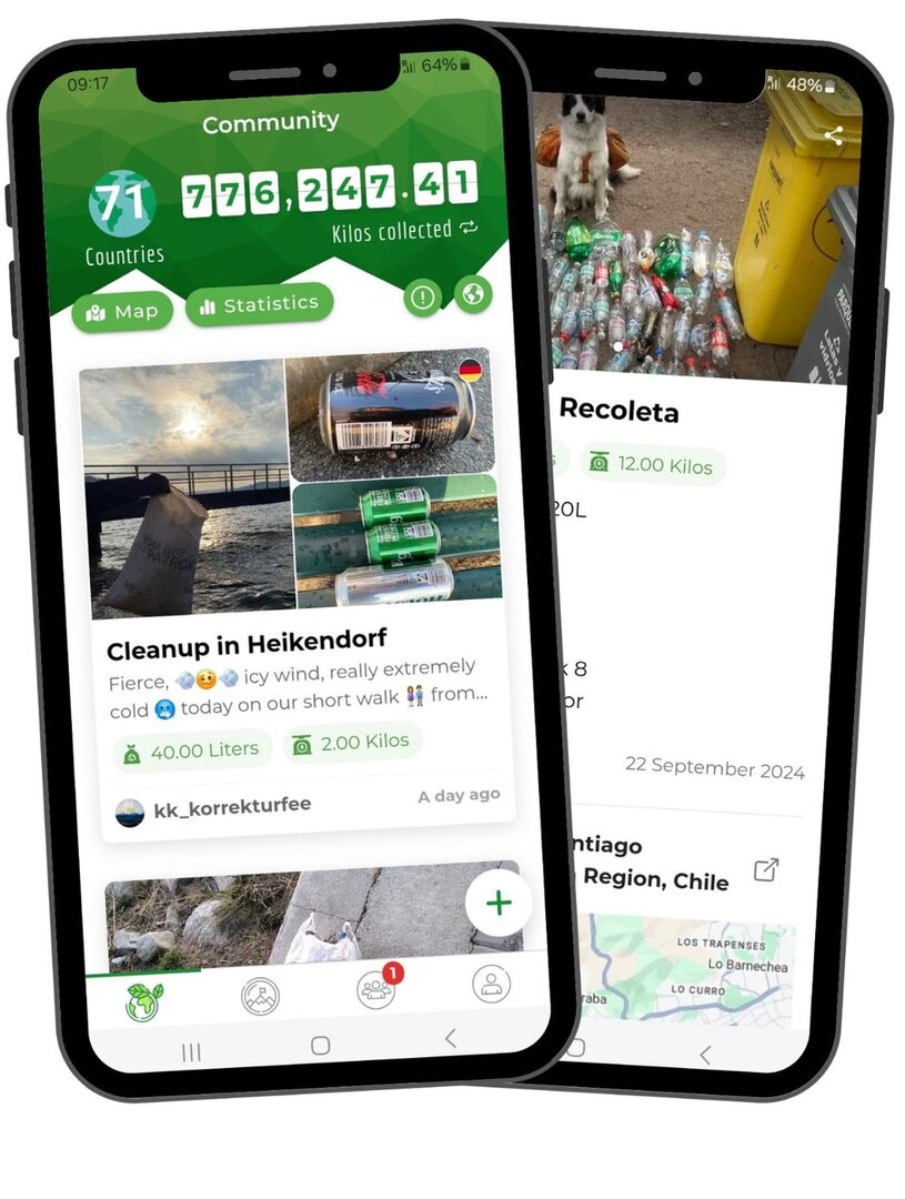 Imágenes de la app.