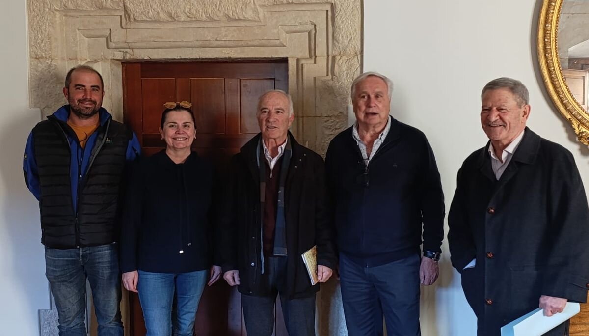 Minutos antes de la presentación en la Colegiata de San Isidoro.