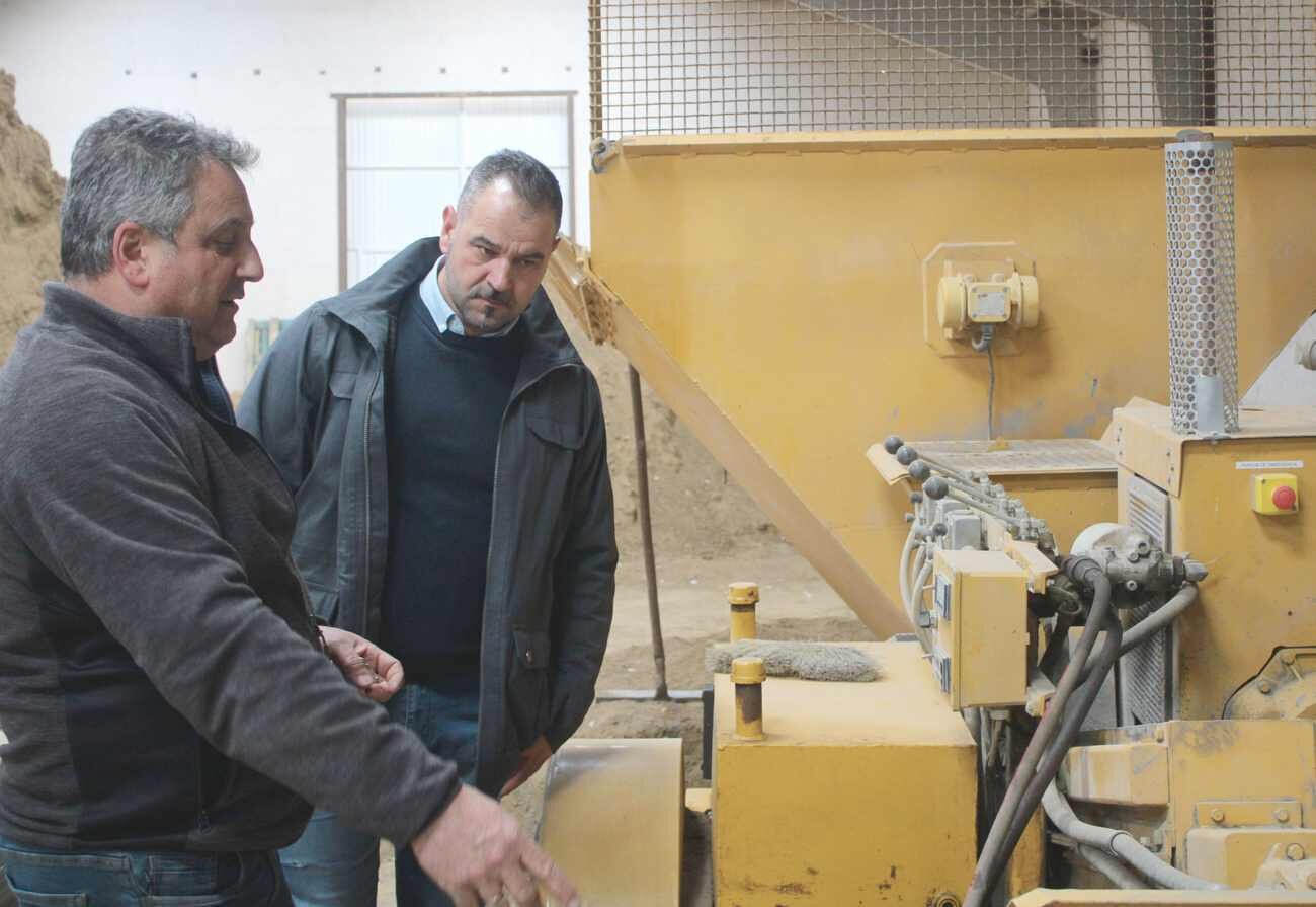 Proceso de fabricación del material.
