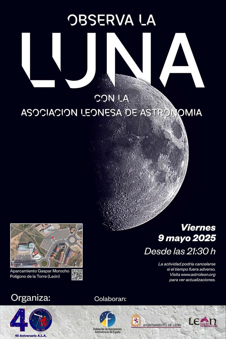 Imagen del cartel promocional de la actividad.