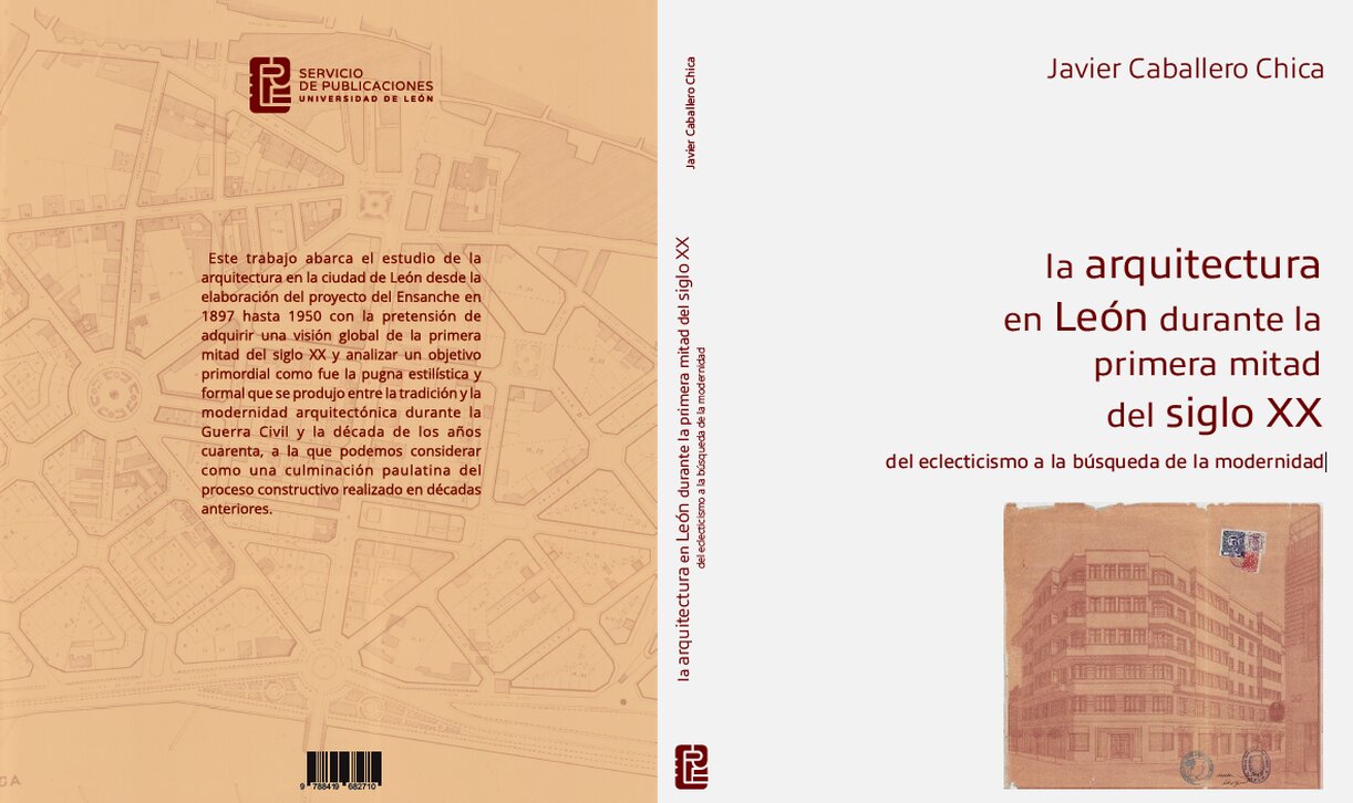 Imagen del libro que este martes se presenta en el Colegio de Arquitectos de León.