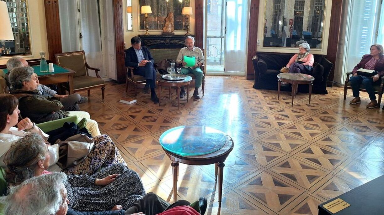 Carlos Chaguaceda, protagonista en las 'Conversaciones en la casa'.