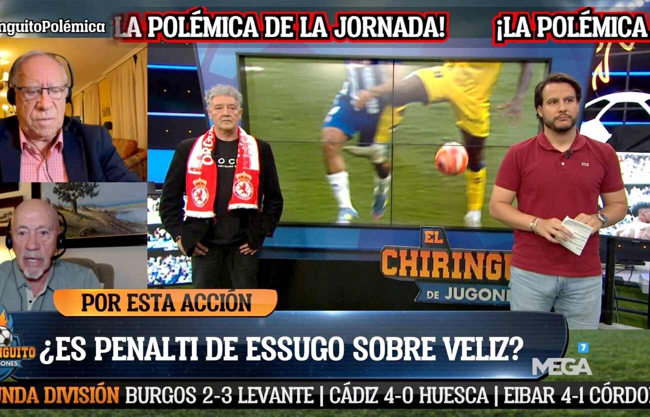 Rafa Guerrero, en un instante de El Chiringuito.