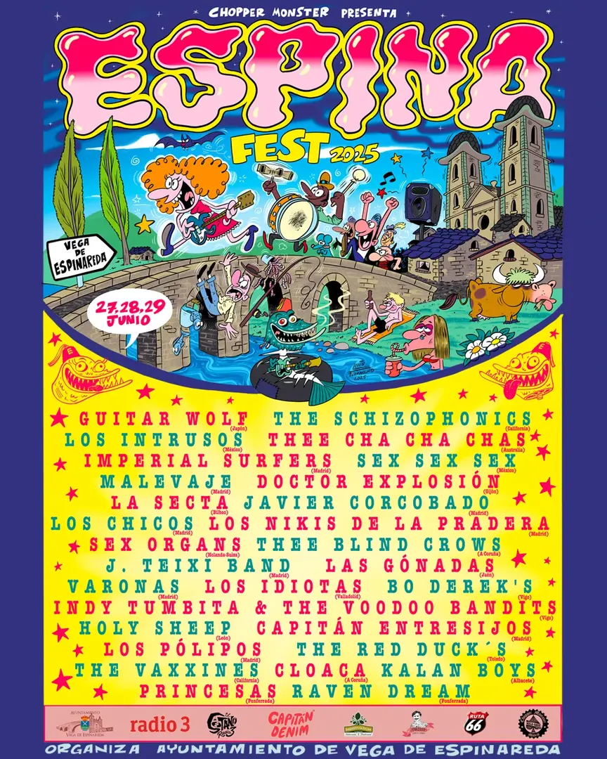 Cartel del Espina Fest 2025. /