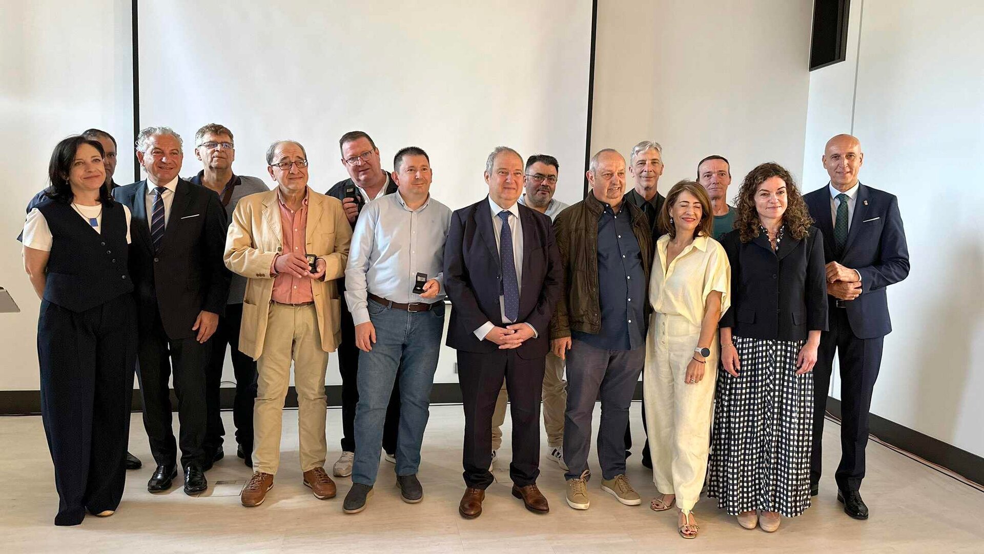 Trabajadores de Paradores que han cumplido sus 30 años de servicio.