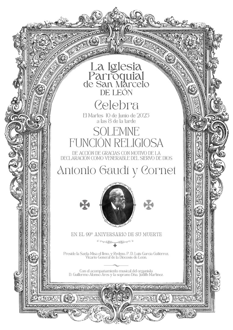 Solemne Función Religiosa Gaudí