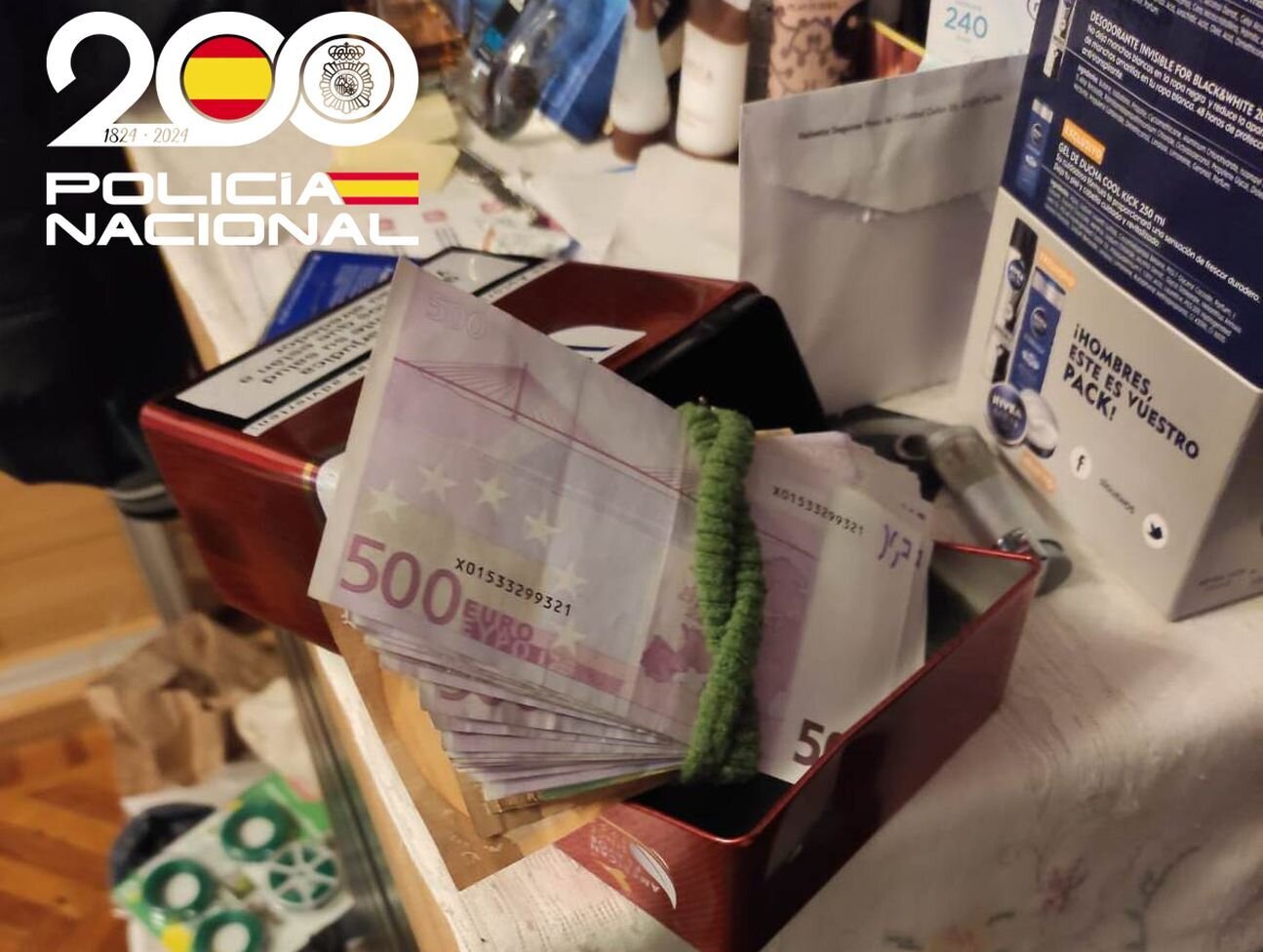 Neutralizado un ‘punto negro’ de venta de cocaína y hachís en Burgos.