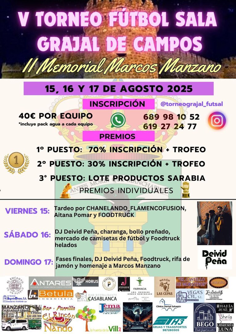 cartel del torneo