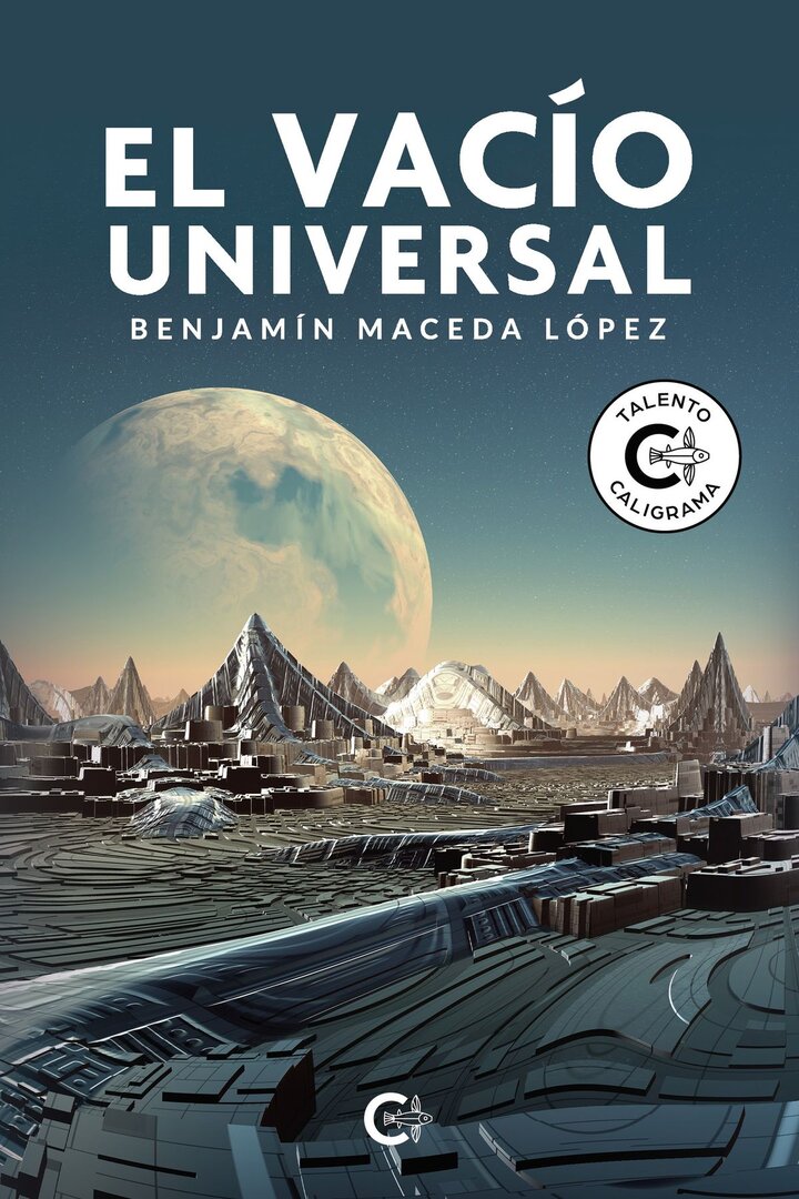 Portada de 'El vacío universal' (Caligrama).