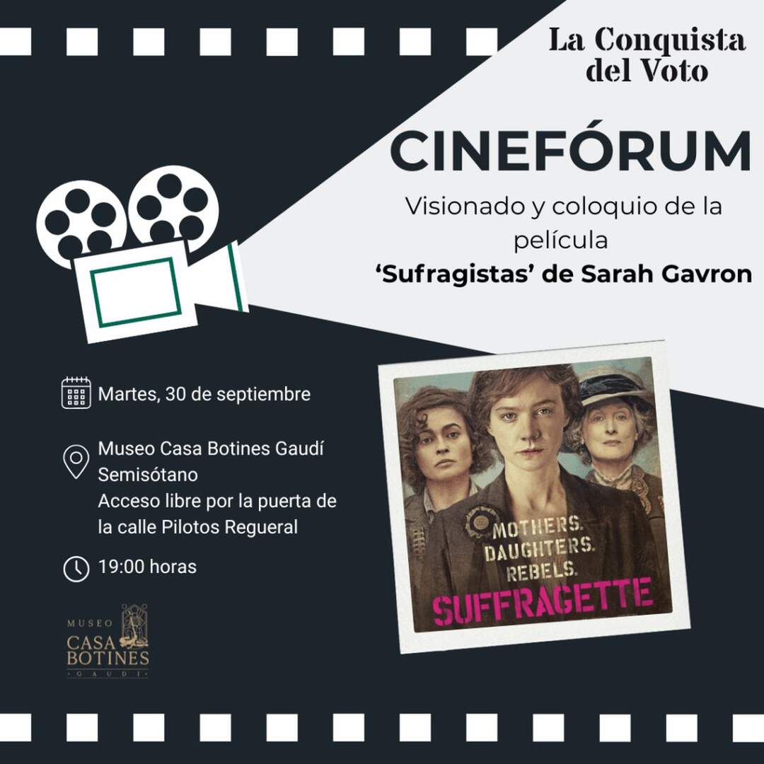 Cineforum-Museo-Casa-Botines-Gaudi-sufragistas