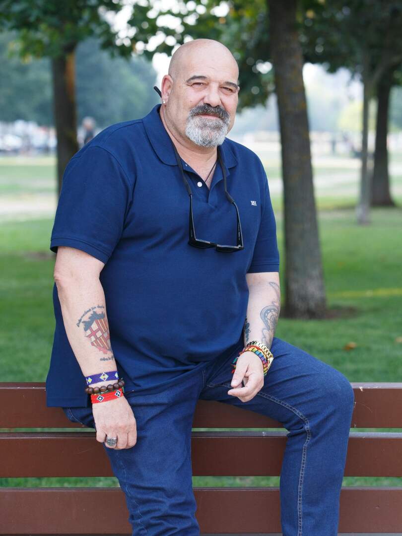 Jose Ángel Luna, miembro fundador de RAGCE, asociación de Retirados Asociados de la Guardia Civil de España. Foto: César Hornija