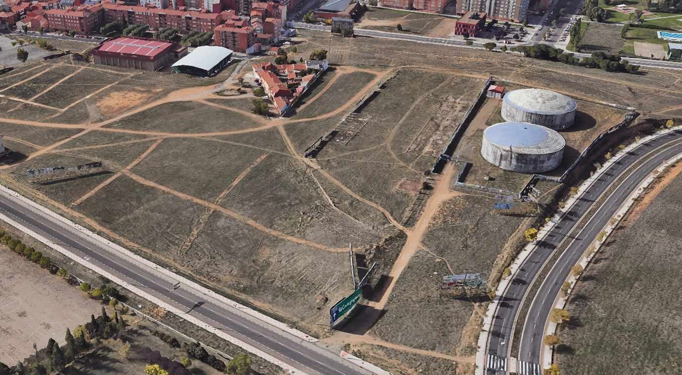 Imagen del entorno de la Carretera de Asturias, donde se realizará un nuevo desarrollo urbano.