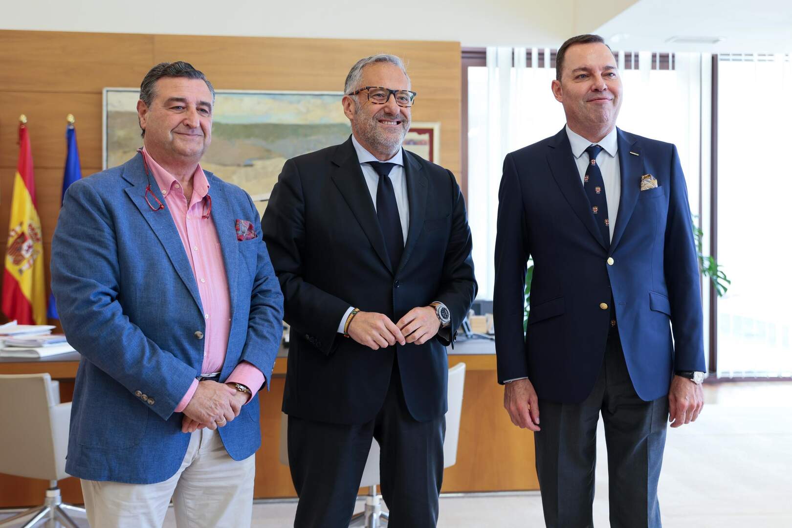 Félix Antonio Romanos, Carlos Pollan, Jose Maria Viejo