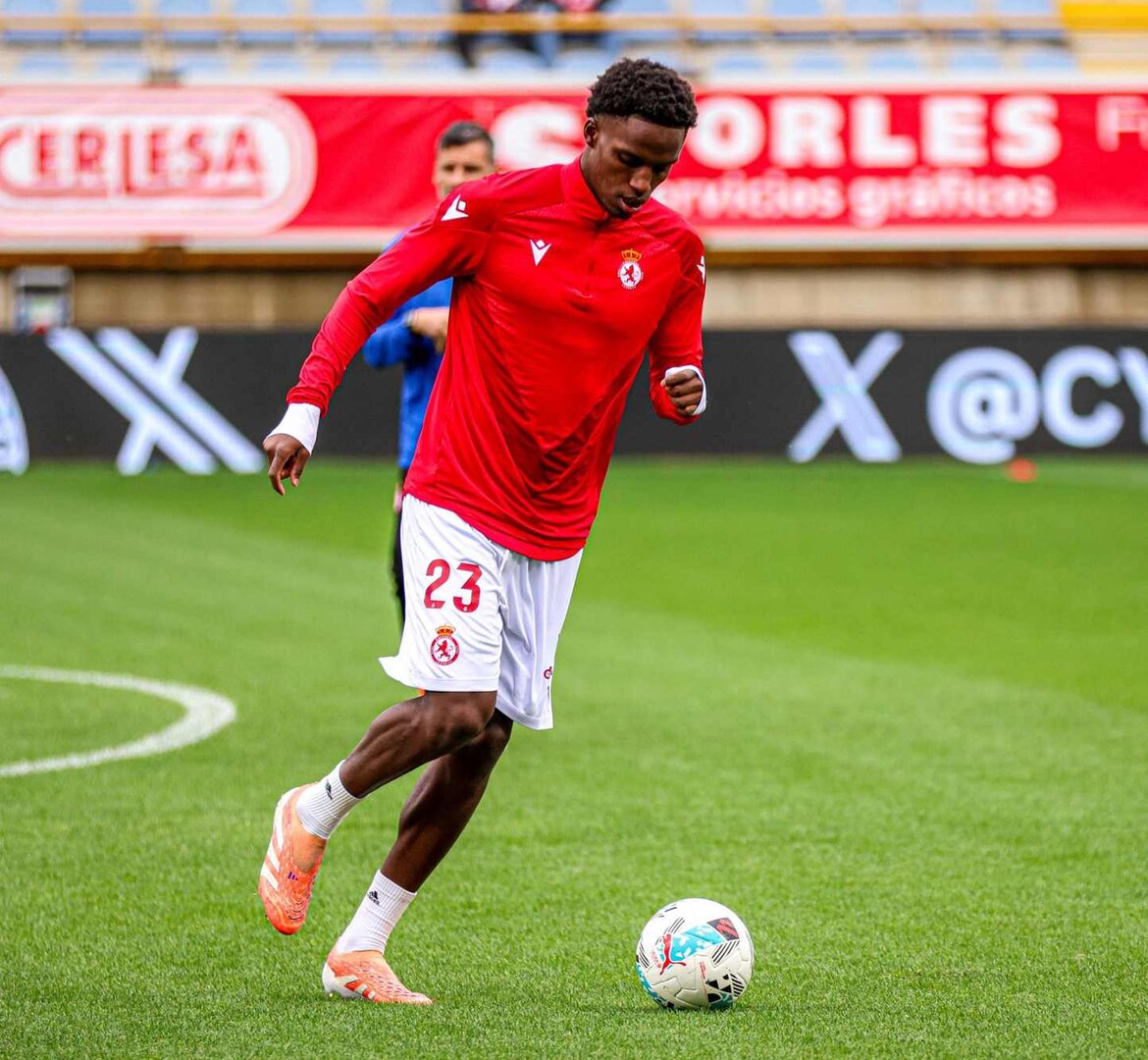 Diallo, este sábado, sobre el Reino de León.