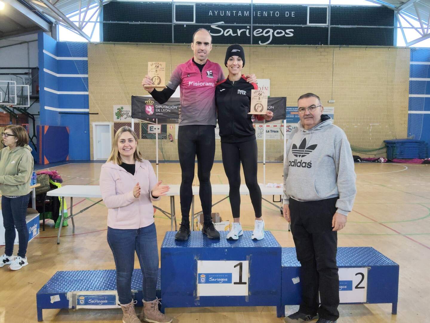 Los ganadores de la carrera 1