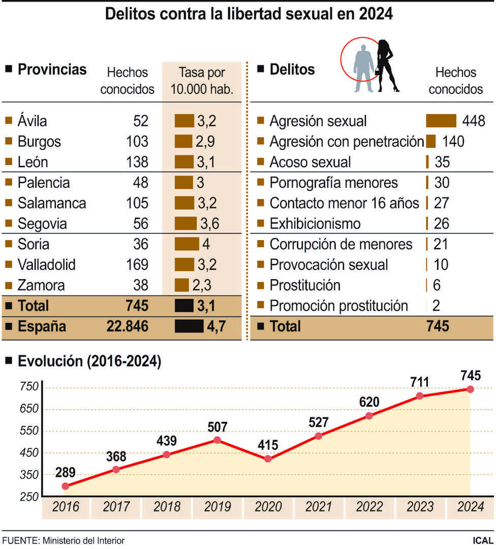 Delitos contra la libertad sexual en 2024 (10cmx11cm)