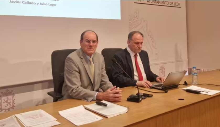 Un instante de la presentación del informe, este martes.