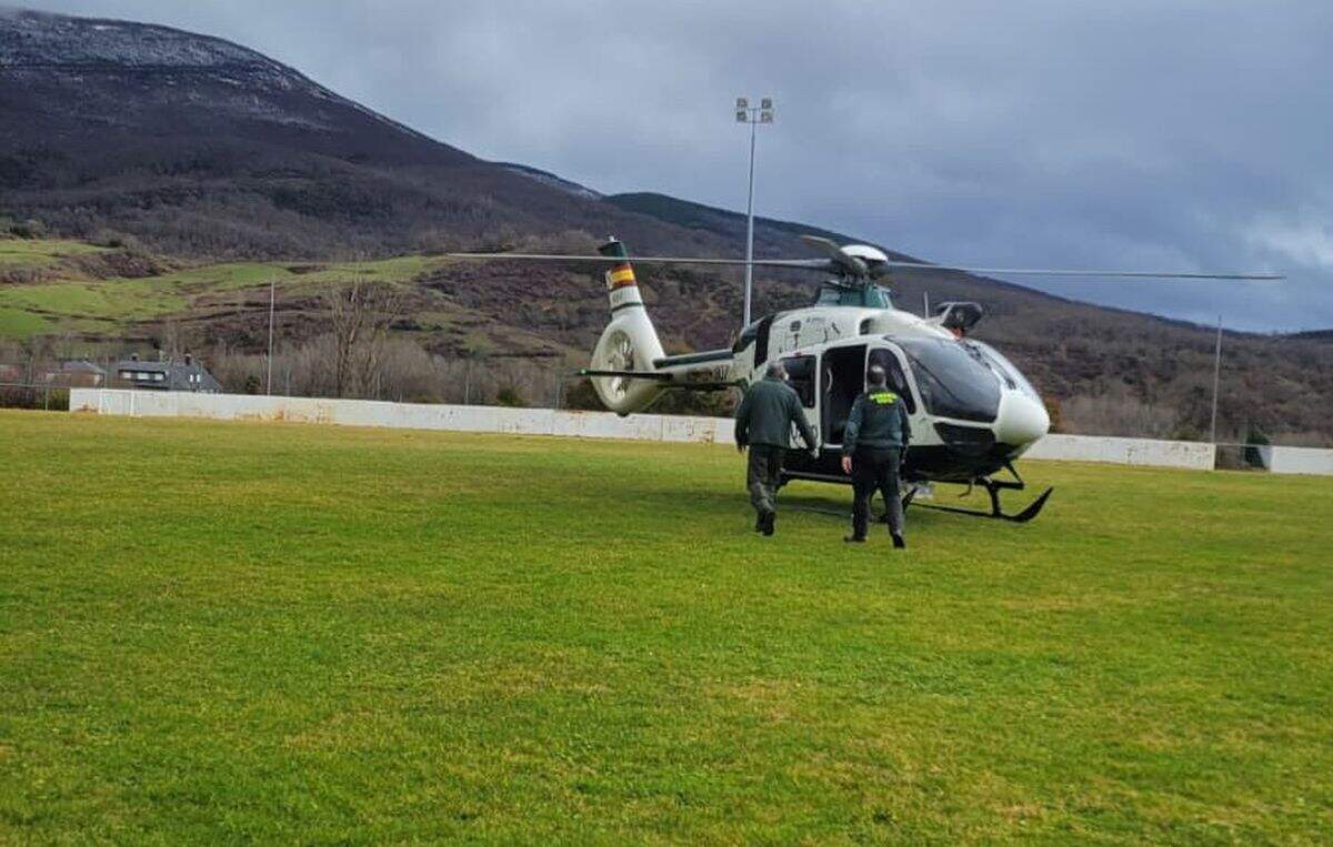 helicoptero guardia civil