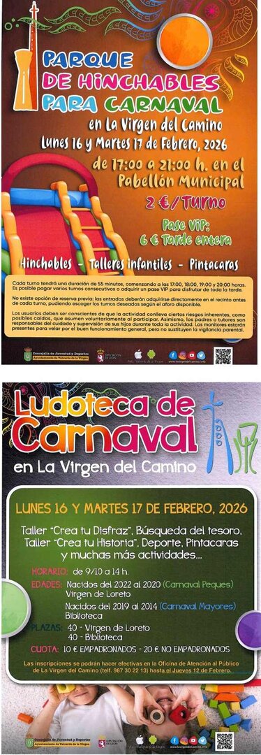 HInchables y ludoteca