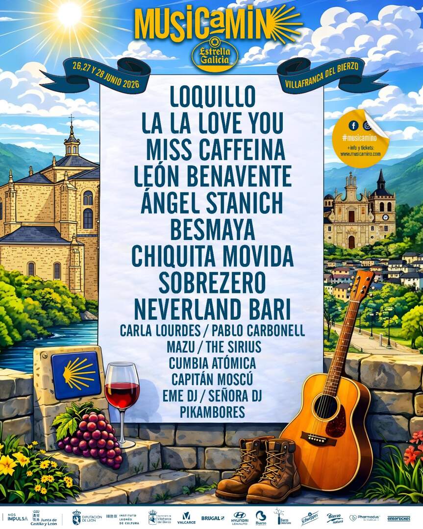 Cartel Musicamino 2026